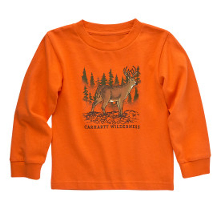 Carhartt Kids Long Sleeve Deer T-Shirt