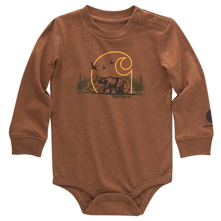 Carhartt Kids Ls Bear Bodysuit