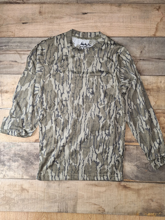 Youth Mossy Oak Long Sleeve Pocket Tee