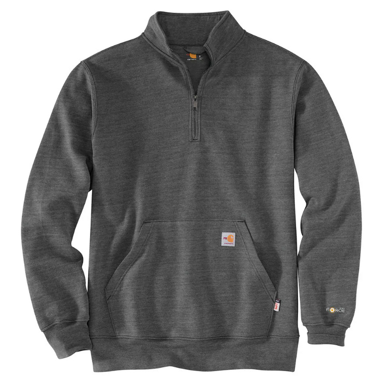 Carhartt Flame Resistant Force Loose Fit Midweight Mock Neck Sweatshirt