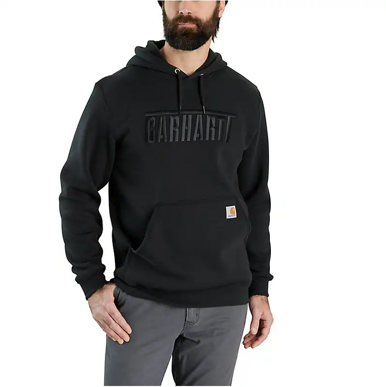 Carhartt Loose Fit Midweight Embroidered Logo Graphic Hoodie