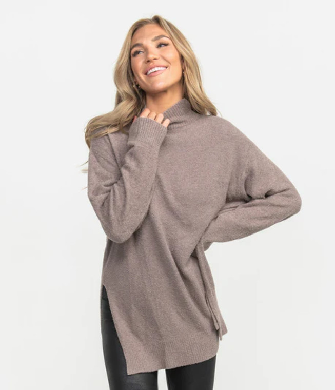 Southern Shirt Co. Dreamluxe Notched Turtleneck