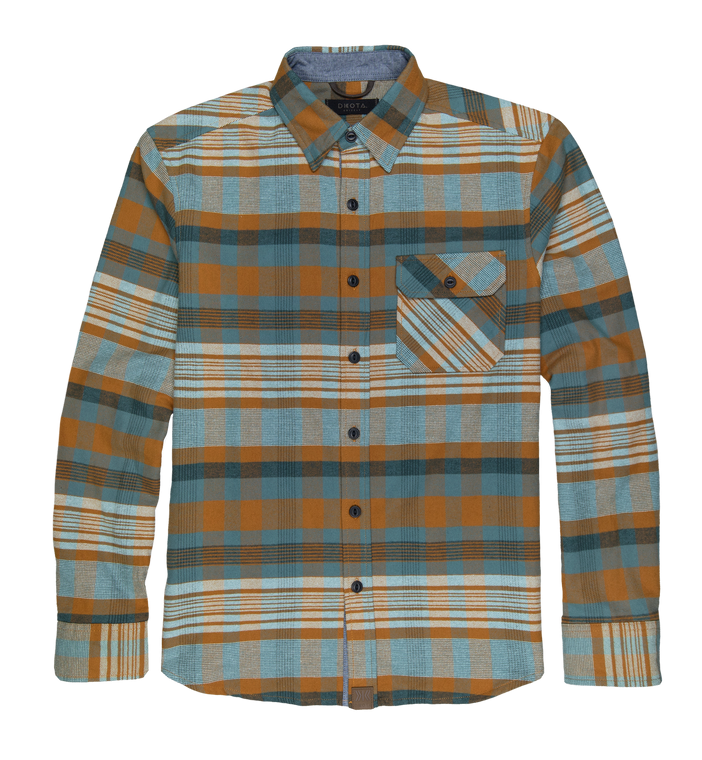 Dakota Grizzly Brock Long Sleeve Button Up Shirt