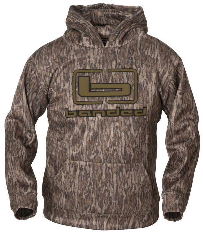 Banded Camo Logo Hoodie