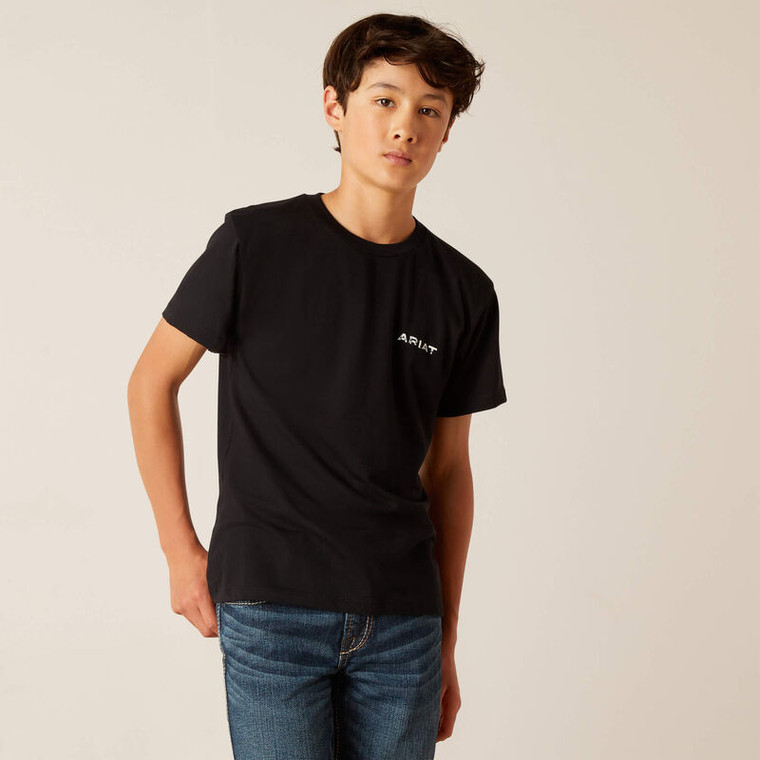 Ariat Boys Sw Cacti Ss Tee