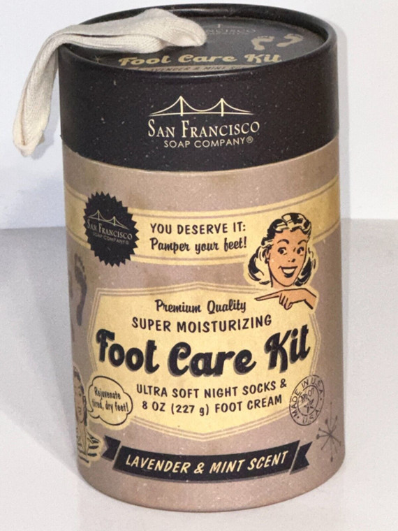 San Francisco Soap Co. Foot Care Kit Lavender & Mint