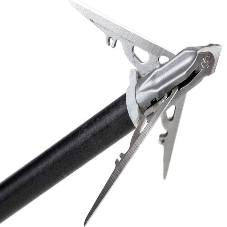 G5 Crossbow Broadhead Megameat 125gr Broadhead 3 Blade Expandable 2″ Cut 3 Pk