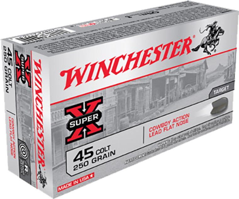 Winchester Super X Cowboy Action 45 Colt 250 Grain 50 Rounds