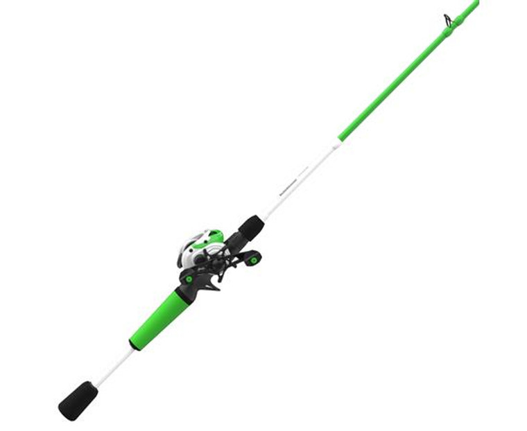 Zebco Roam Green Baitcast Combo - 6'6" - Medium Heavy - 6.1:1 - Right Handed