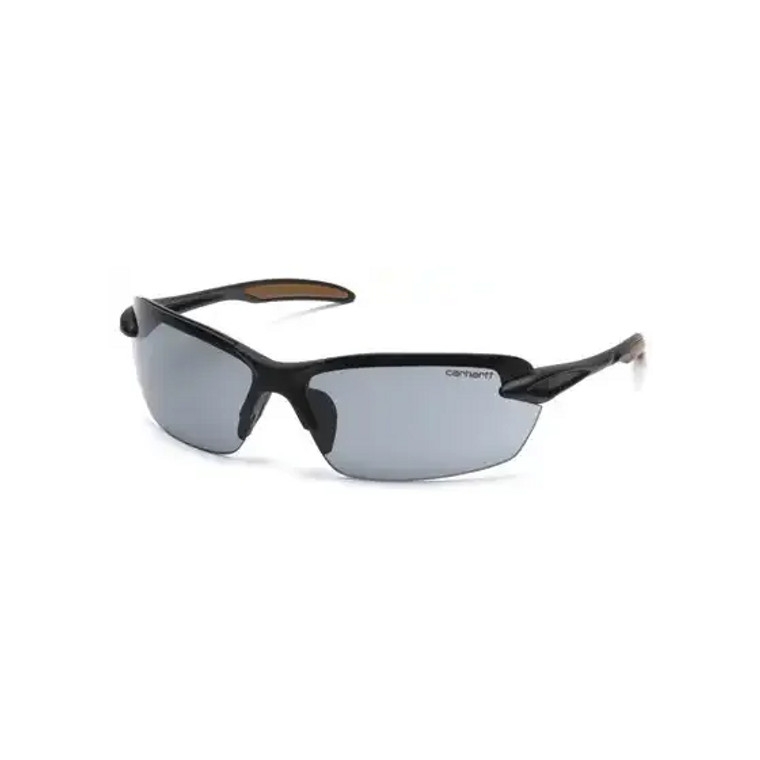 Carhartt Spokane Pyramex Safety Gray Lens Black Glasses