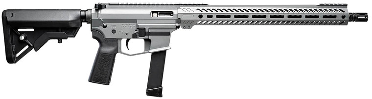 Angstadt Arms AAUDP09RGR UDP9  9mm Luger 151 16 Black Melonite Threaded Barrel Tactical Gray Cerakote Picatinny Rail Aluminum Receiver 15 MLOK Handguard Black Synthetic B5 Bravo Stock