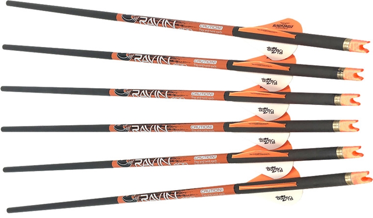 Ravin 20" Carbon Arrows 400 Grain 6 Pack