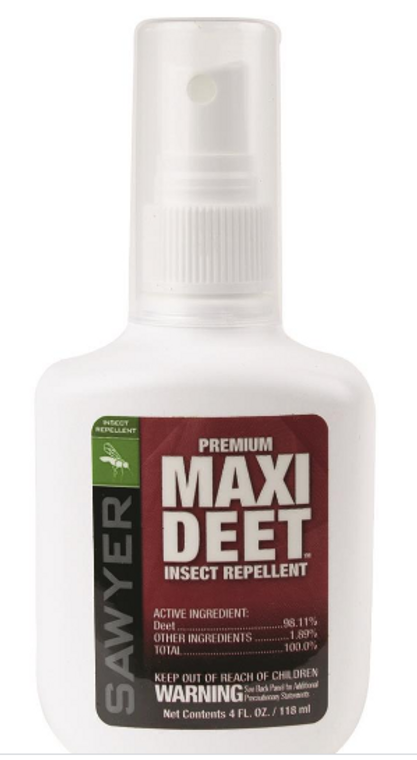 Sawyer Maxi-Deet Insect Repellent Pump Spray 4Oz