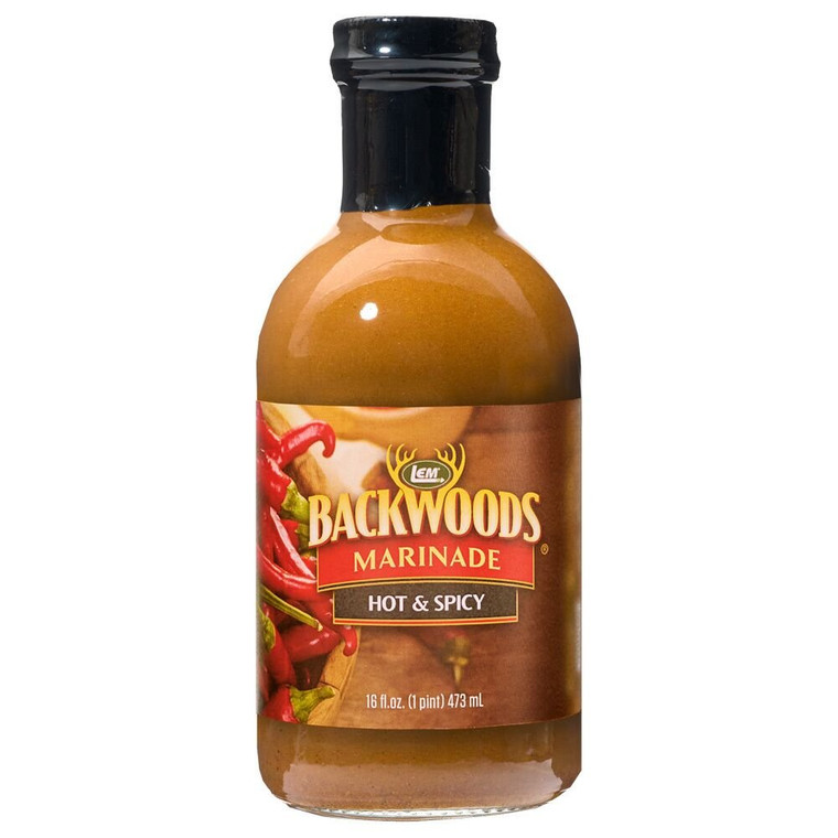 LEM Backwoods Hot & Spicy Marinade