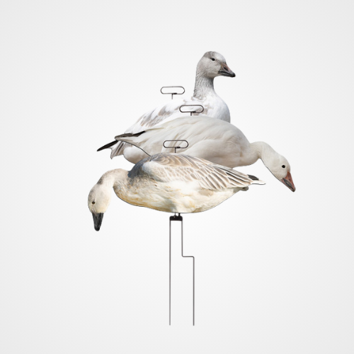 Higdon FLATS Motion Silhouette Snow Goose Decoys 12-Pack