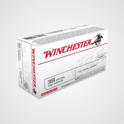 Winchester 38 Special 130 Grain, 50 Rounds