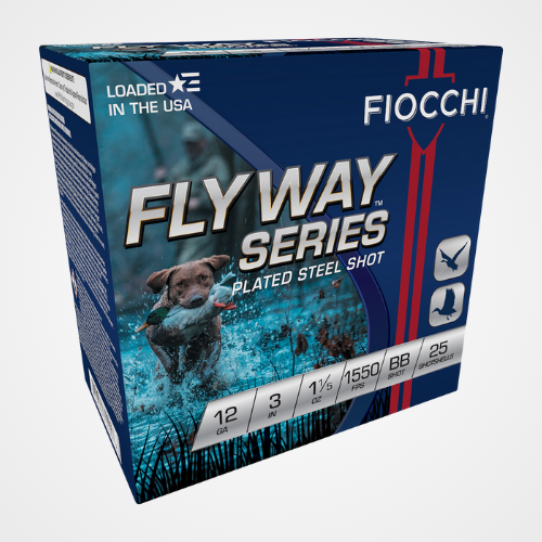 Fiocchi Flyway 12 Ga 3" 1 1/5oz BB Shot 25 Shells