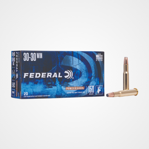 Federal Power-Shok 30-30Win 150gr Jacketed Soft Point 20 Rounds