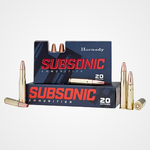 Hornady Subsonic Rifle 450Bushmaster 395gr Sub X 20 Per Box