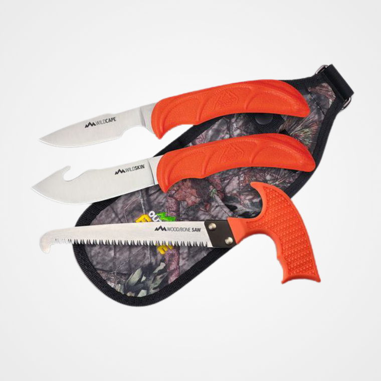 Outdoor Edge Wild Guide Four Piece Field Dressing Kit