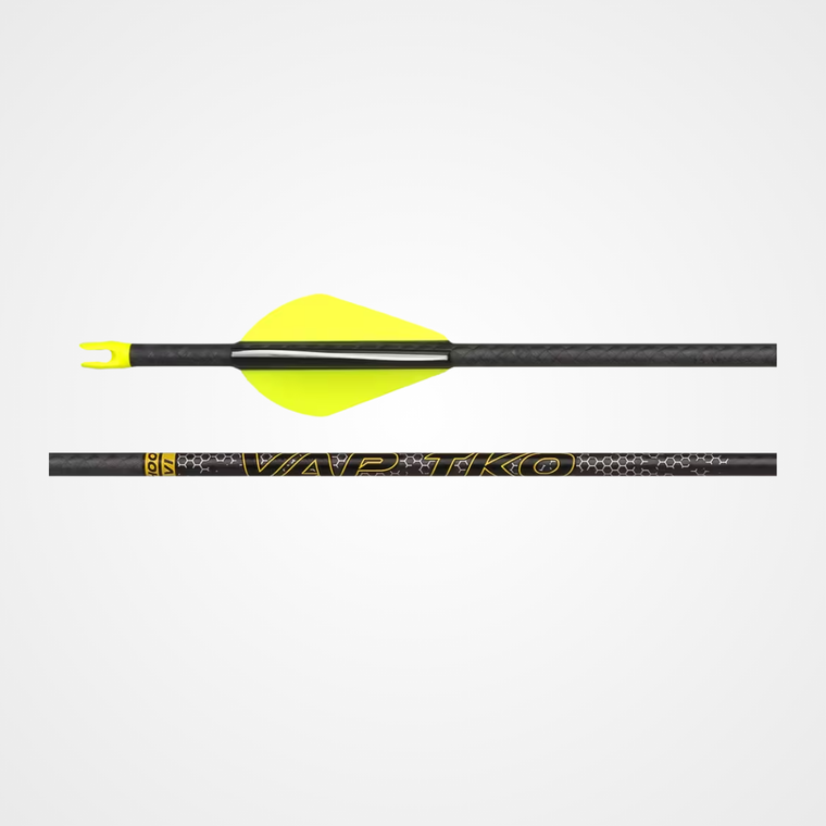 Victory Archery VAP TKO Elite 235 Low Torque  Fletched Arrow 6pk