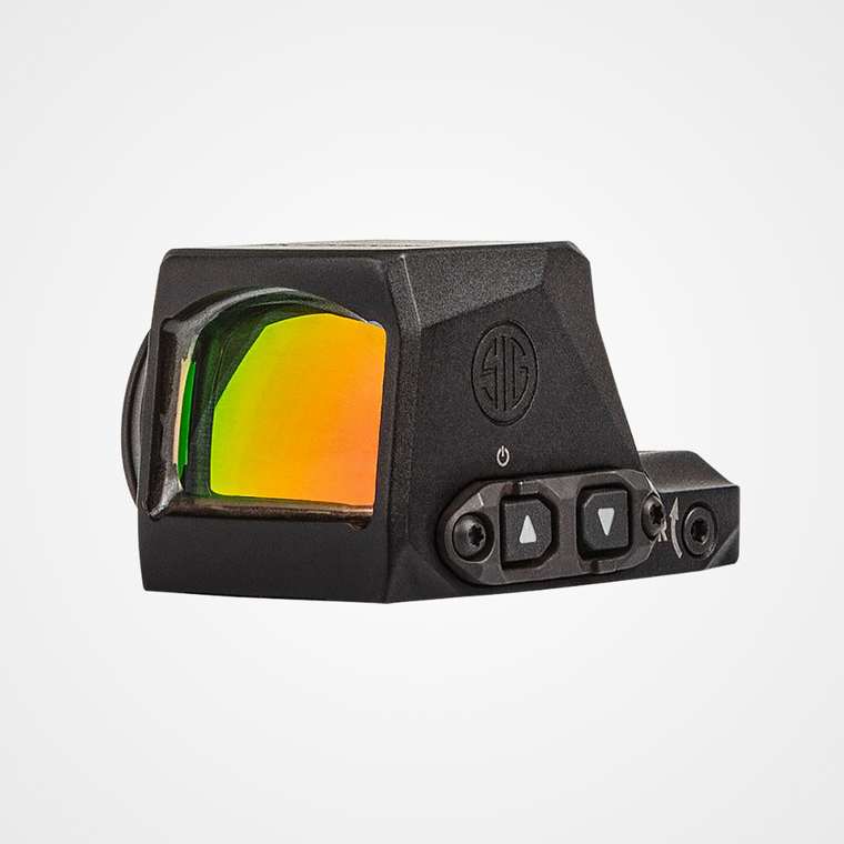 Sig Sauer Electro-Optics Romeo-X Compact Black Anodized 1 x 24 mm 2 MOA Red Dot/32 MOA Circle Multi Reticle