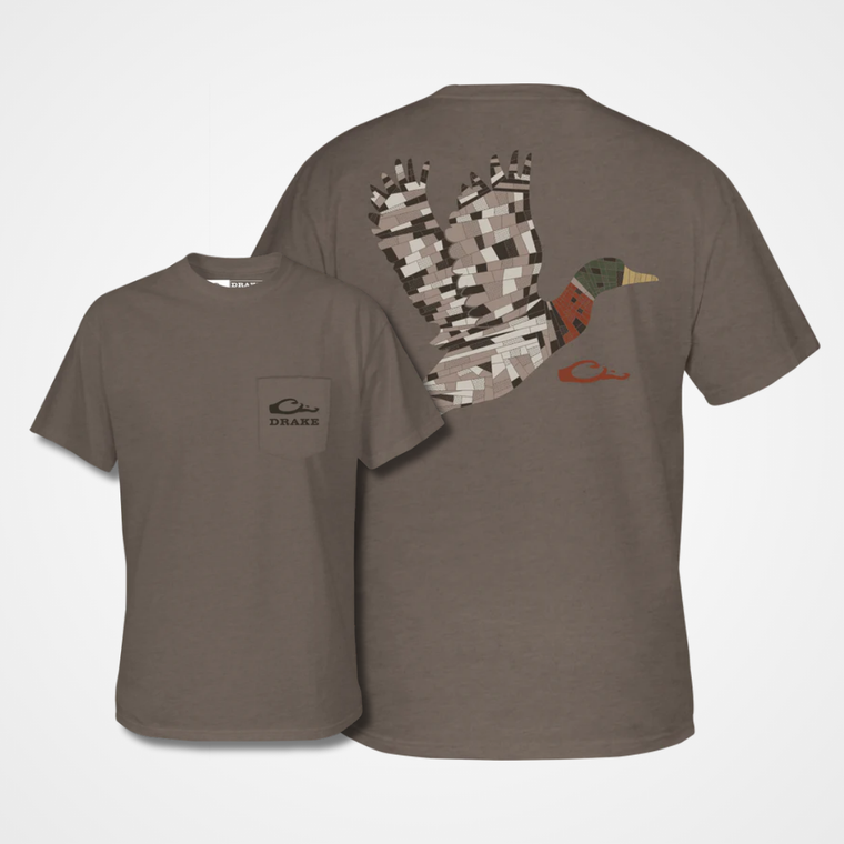 Drake Mosaic Mallard Tee