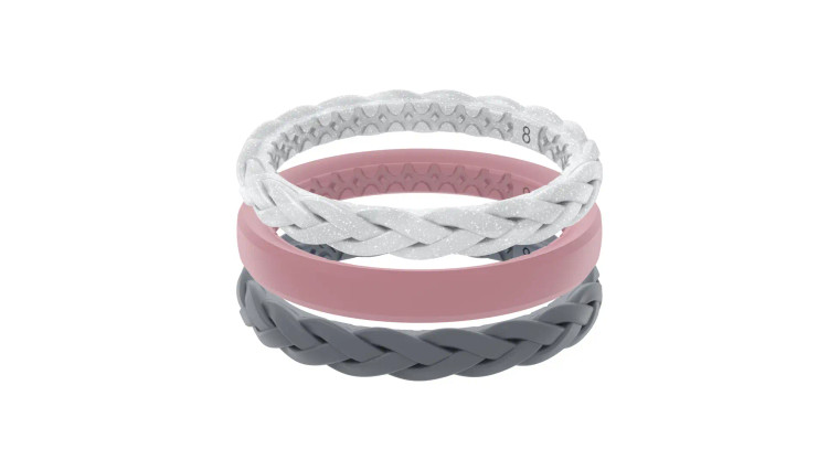 Groove Life Air Stackable Silicone Ring Serenity Size 5