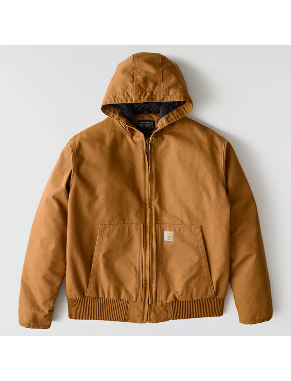 Carhartt Men's Insulated Active Jacket Loose Fit Washed Duck