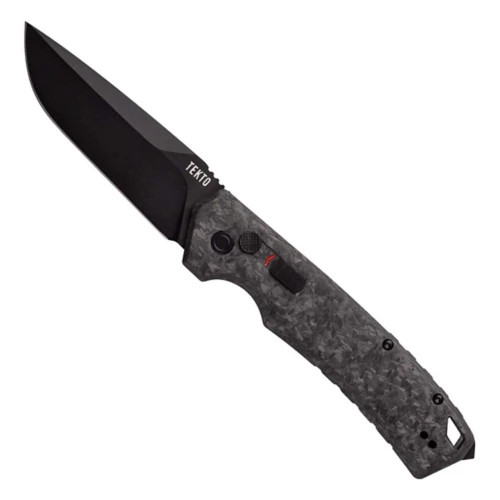 TEKTO A3 Delta Forged Carbon Folding Automatic Knife