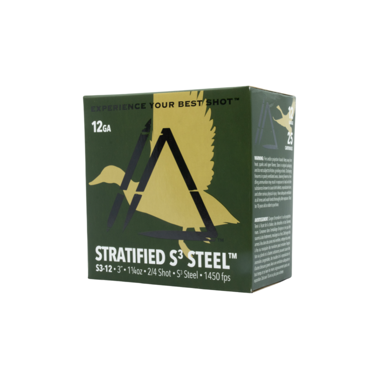 Apex Stratified S3 Steel 12 ga 3" 1 1/4 oz Steel #2/4