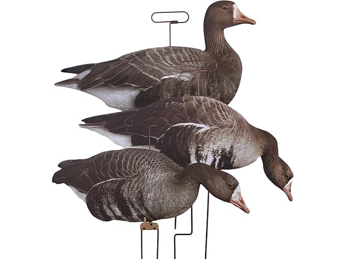 Higdon Flats Motion Silhouette Specklebelly Goose Decoys 12 Pack