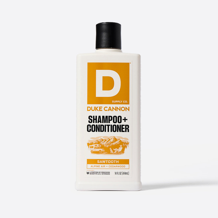 Duke Cannon Sawtooth Shampoo + Conditioner