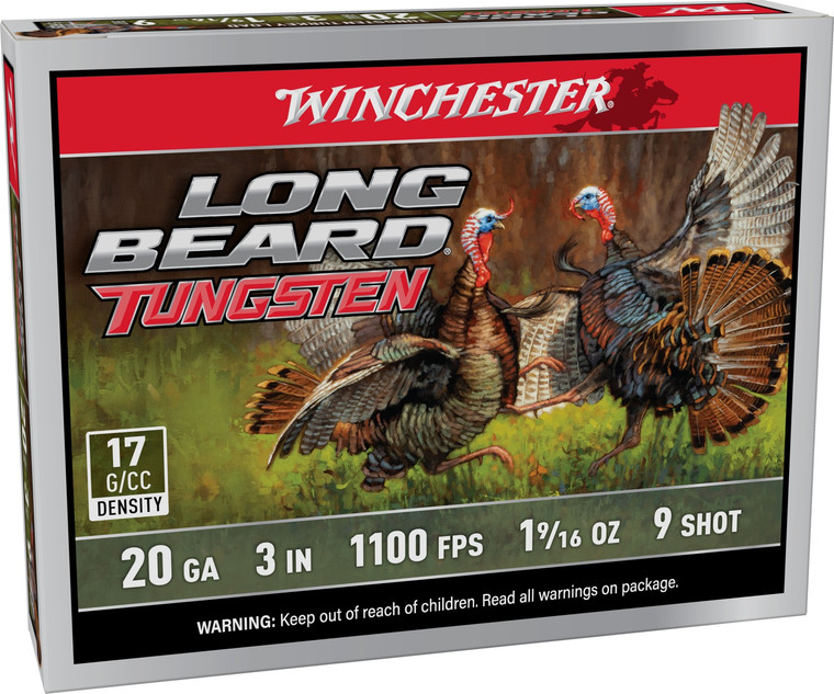Winchester Ammo LBT2039 20Gauge 3" 1 9/16oz 9Shot 5 Rounds