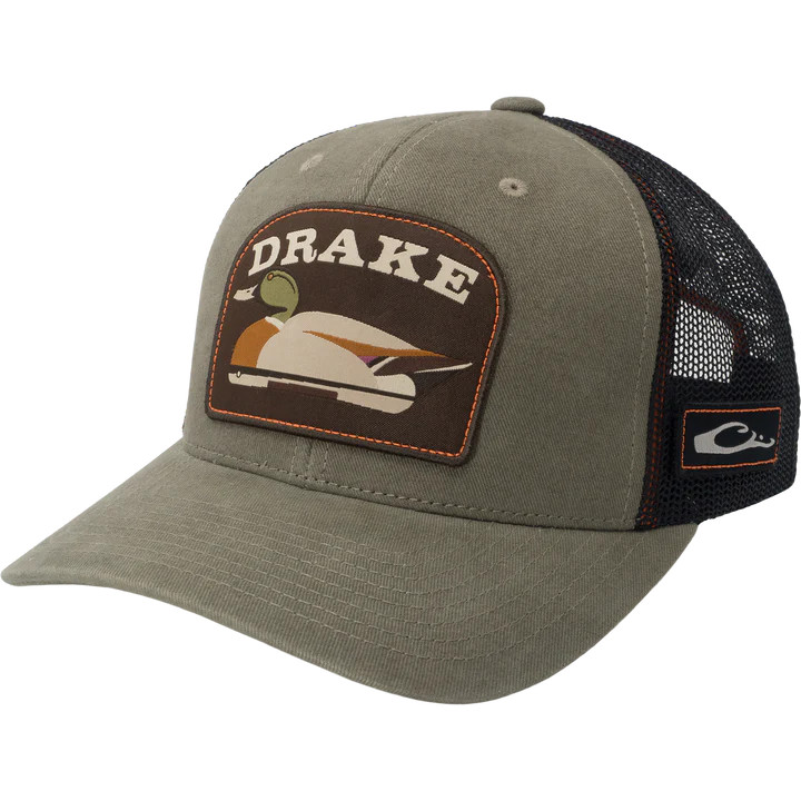 Drake Mallard Decoy Mesh Back Cap