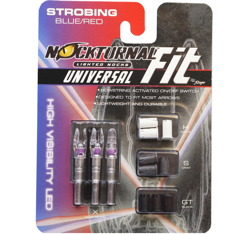 Nockturnal Fit Univ Sz Strb Red/Blue