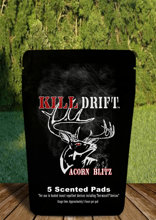 Kill Drift Acorn Blitz Scented Pads 5 Ct