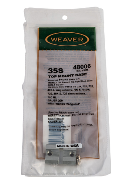 Weaver 35S Top Base Mount 48006