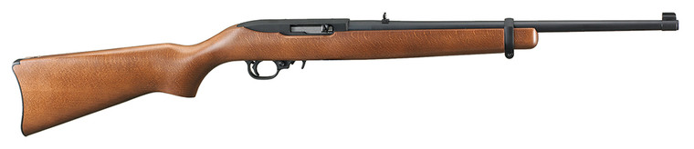 Ruger 10/22 Carbine 22 LR 10+1 18.50" Barrel Satin Black Hardwood Right Hand
