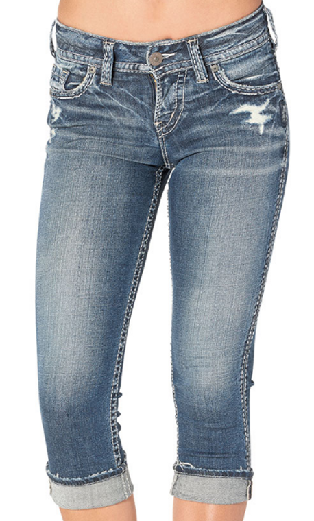 Silver Jeans Suki Capris