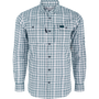Drake Hunter Creek Window Pane Plaid Shirt Long Sleeve