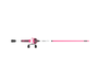 Zebco Roam Pink 6'0" 2pc Medium Spincast Combo