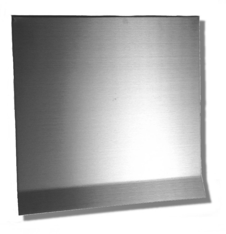 Aluminum Wall Base Brushed Finish 18 GA