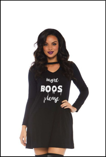 More Boos Jersey Leg Avenue Costume