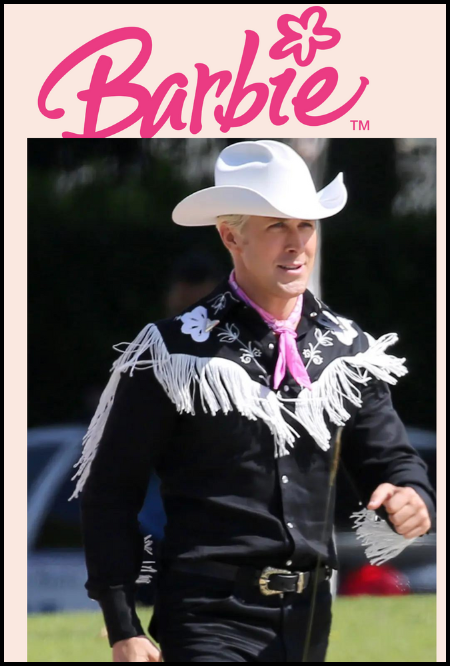 Ken Cowboy Costume Barbie Movie Inspired