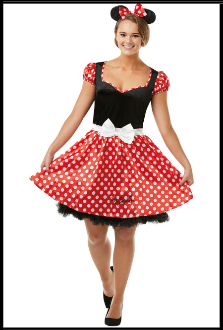 Adult Minnie Mouse Disney Official Costume