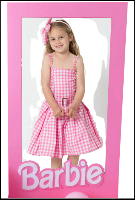 Kids Barbie Fancy Dress Costume Kids Barbie Box Costume Halloween