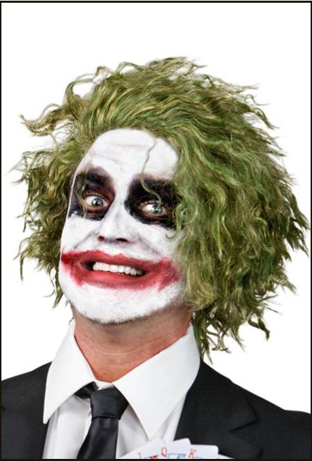 Green Joker Costume Wig for Men