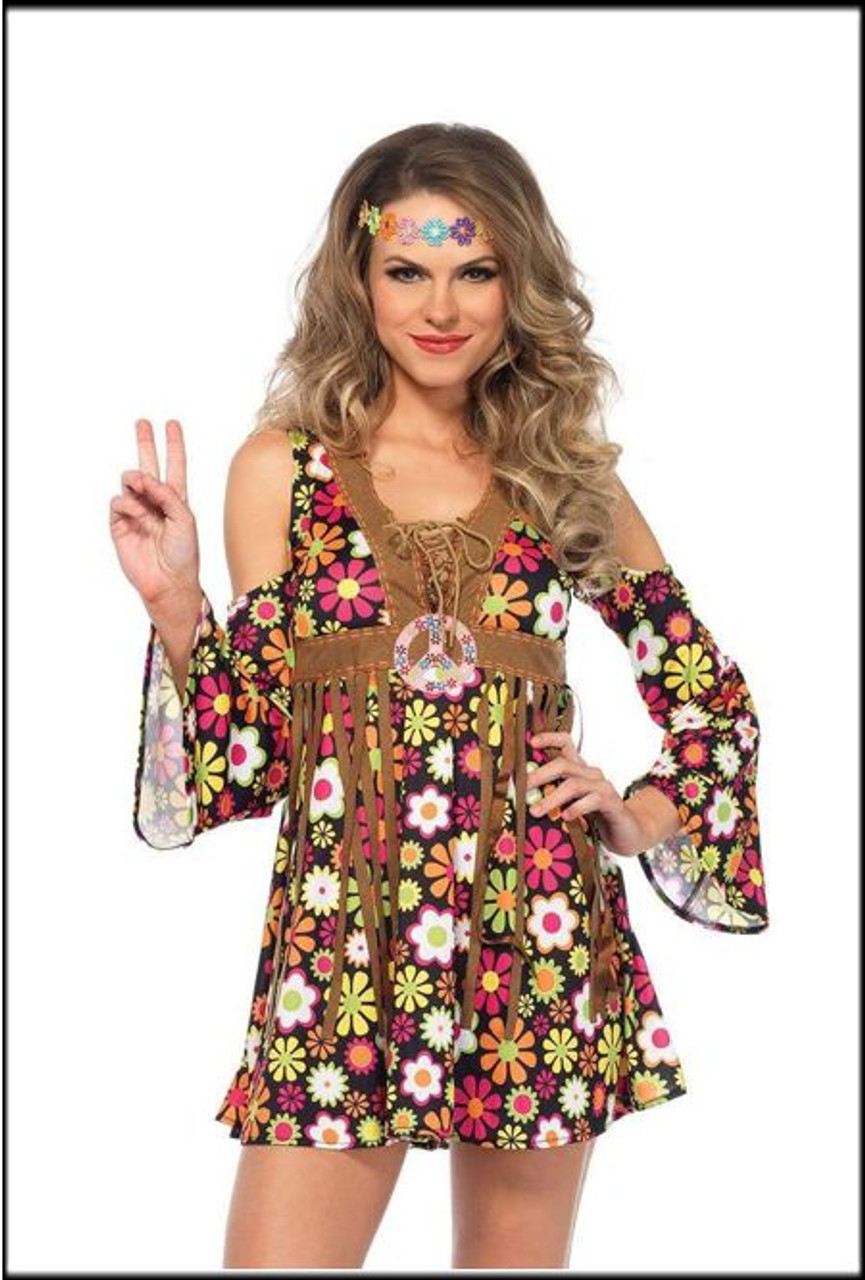 Starflower Hippie Dress Leg Avenue