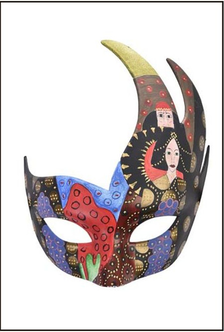 This Amanta mask would be a fantastic edition to your next mardi gra fancy dress or masquerade costume. Shop online or instore at Singapore Charlie's Cairns Australia.